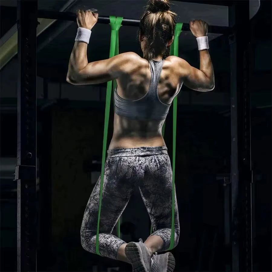 Pull up Assist Bands - Stretch Resistance Band - Mobility Band - Powerlifting Bands - by Perfect for Body Stretching Powerlifti