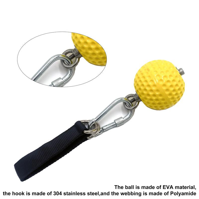 [Durable Grip Balls for Fitness] 2Pcs Non-Slip Pull-Up Grip Balls - Durable Hand Strength Training Device for Rock Climbing, Kettlebells & Fitness Workouts