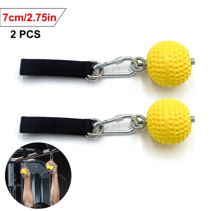 [Durable Grip Balls for Fitness] 2Pcs Non-Slip Pull-Up Grip Balls - Durable Hand Strength Training Device for Rock Climbing, Kettlebells & Fitness Workouts