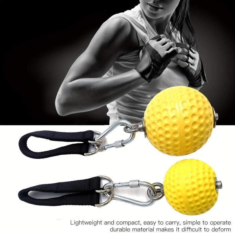 [Durable Grip Balls for Fitness] 2Pcs Non-Slip Pull-Up Grip Balls - Durable Hand Strength Training Device for Rock Climbing, Kettlebells & Fitness Workouts