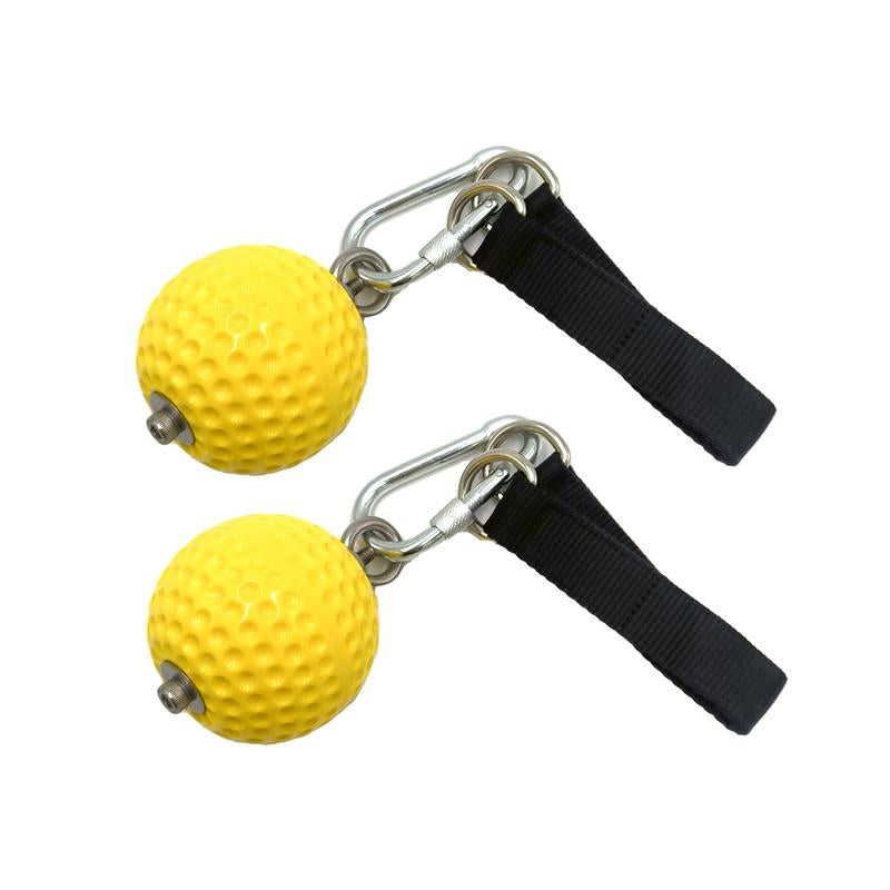[Durable Grip Balls for Fitness] 2Pcs Non-Slip Pull-Up Grip Balls - Durable Hand Strength Training Device for Rock Climbing, Kettlebells & Fitness Workouts