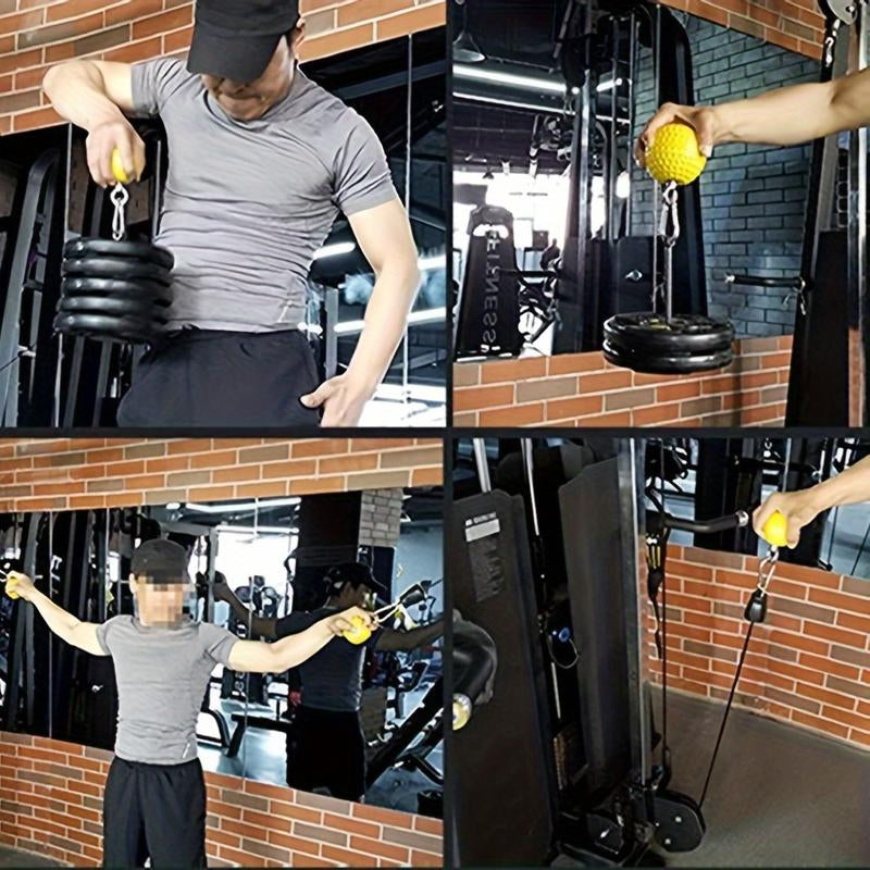 [Durable Grip Balls for Fitness] 2Pcs Non-Slip Pull-Up Grip Balls - Durable Hand Strength Training Device for Rock Climbing, Kettlebells & Fitness Workouts